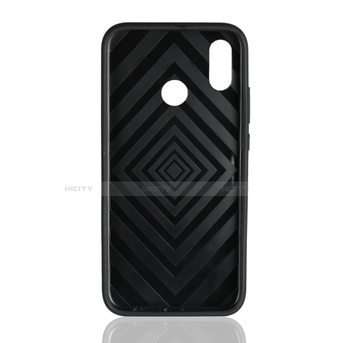 Coque Ultra Fine Silicone Souple Housse Etui avec Support Bague Anneau Aimante Magnetique A02 pour Huawei P20 Lite Plus