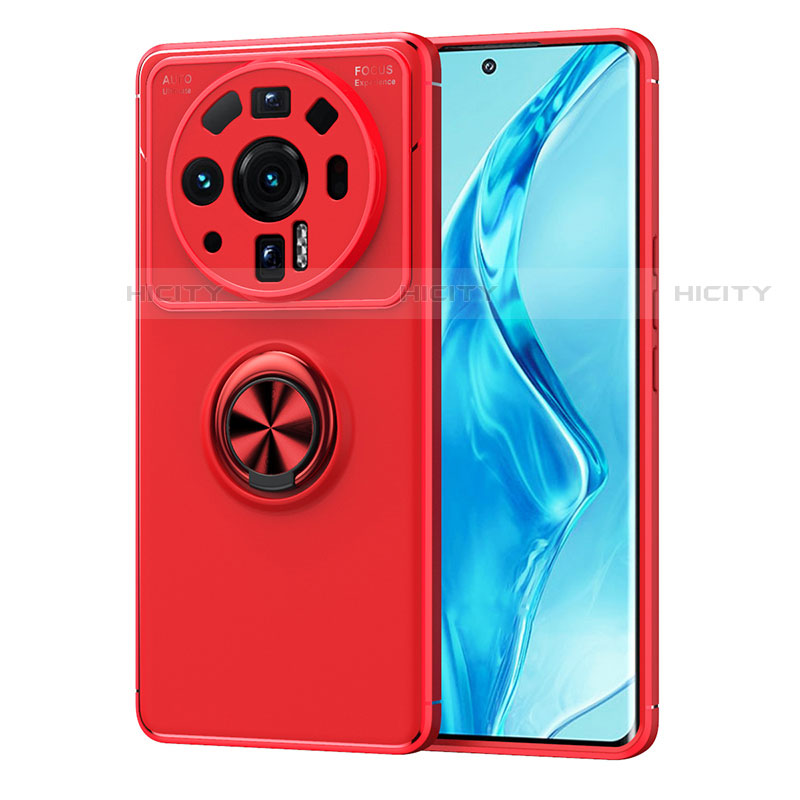 Coque Ultra Fine Silicone Souple Housse Etui avec Support Bague Anneau Aimante Magnetique A03 pour Xiaomi Mi 12 Ultra 5G Plus