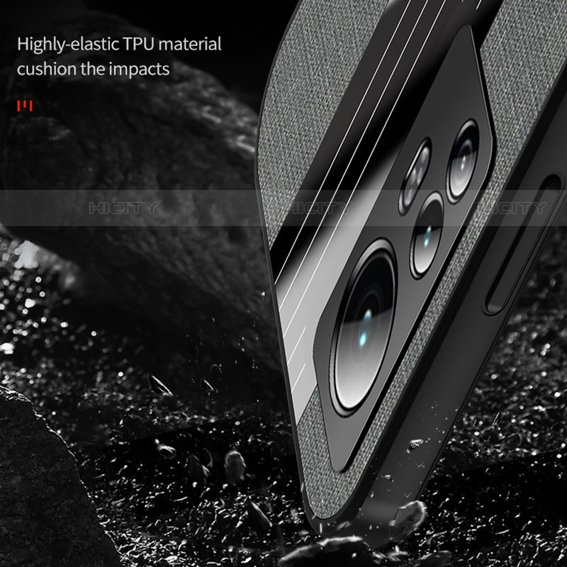 Coque Ultra Fine Silicone Souple Housse Etui avec Support Bague Anneau Aimante Magnetique A07 pour Xiaomi Mi 12X 5G Plus