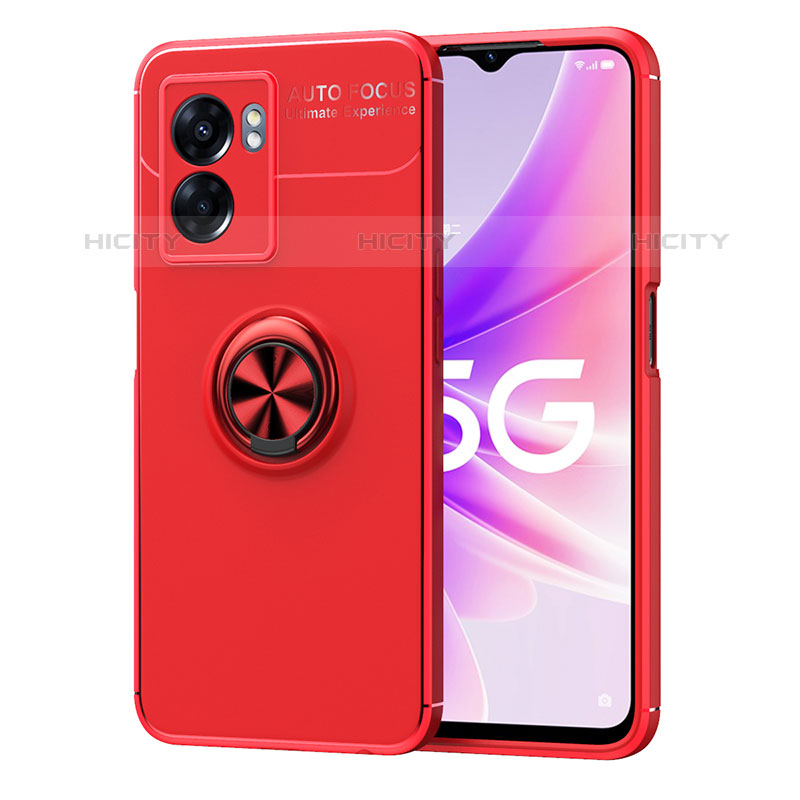 Coque Ultra Fine Silicone Souple Housse Etui avec Support Bague Anneau Aimante Magnetique JM1 pour OnePlus Nord N300 5G Plus