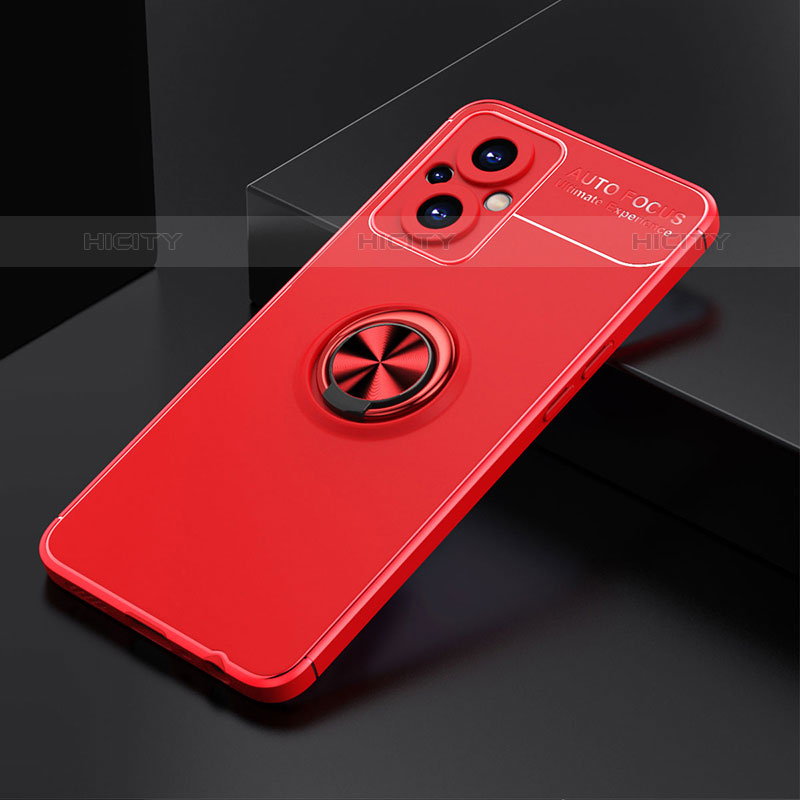 Coque Ultra Fine Silicone Souple Housse Etui avec Support Bague Anneau Aimante Magnetique JM2 pour OnePlus Nord N20 5G Plus