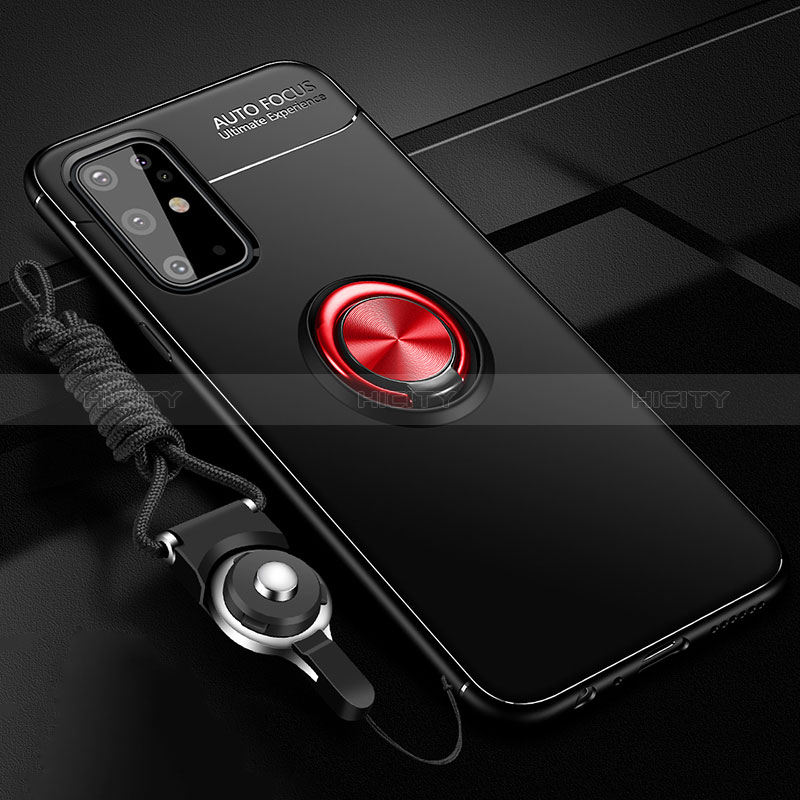 Coque Ultra Fine Silicone Souple Housse Etui avec Support Bague Anneau Aimante Magnetique JM3 pour Samsung Galaxy S20 Plus 5G Plus