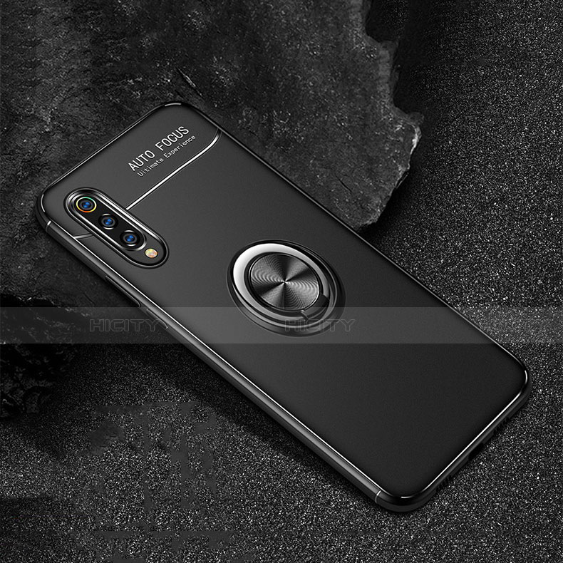 Coque Ultra Fine Silicone Souple Housse Etui avec Support Bague Anneau Aimante Magnetique pour Xiaomi Mi 9 Pro 5G Plus