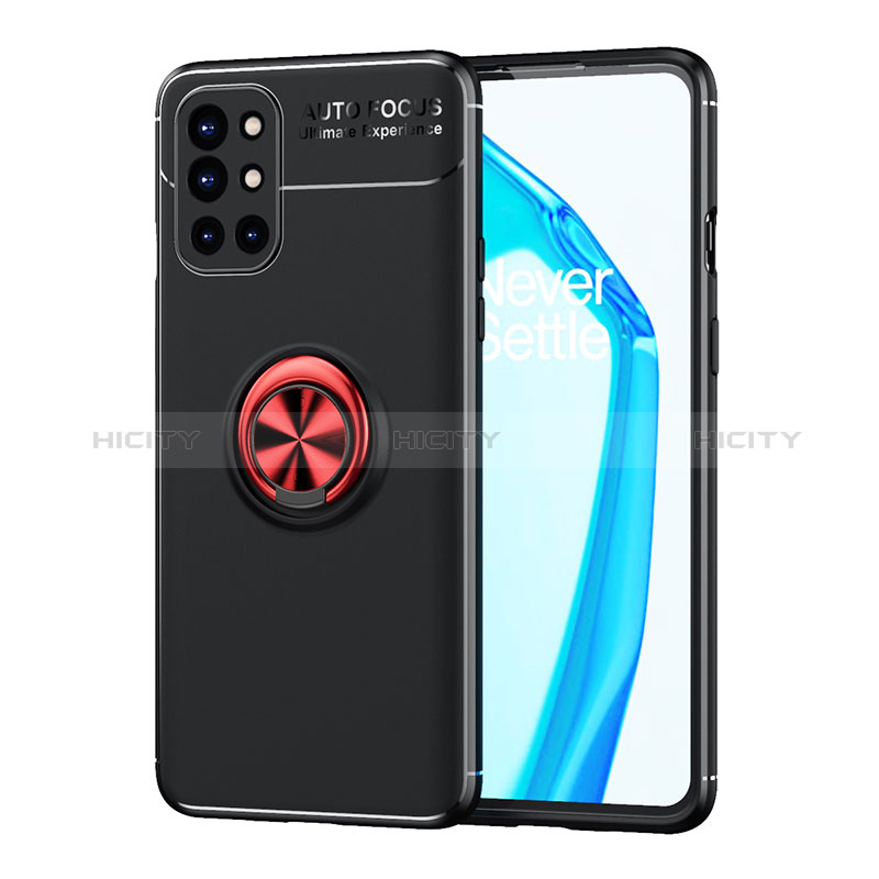 Coque Ultra Fine Silicone Souple Housse Etui avec Support Bague Anneau Aimante Magnetique SD1 pour OnePlus 9R 5G Plus