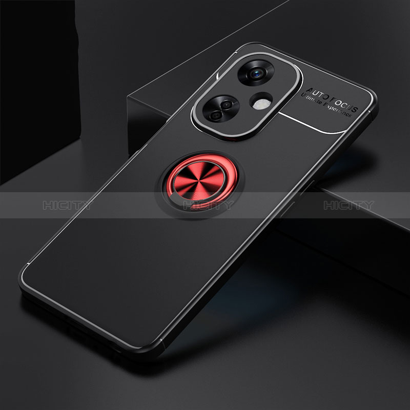 Coque Ultra Fine Silicone Souple Housse Etui avec Support Bague Anneau Aimante Magnetique SD1 pour OnePlus Nord CE 3 5G Plus