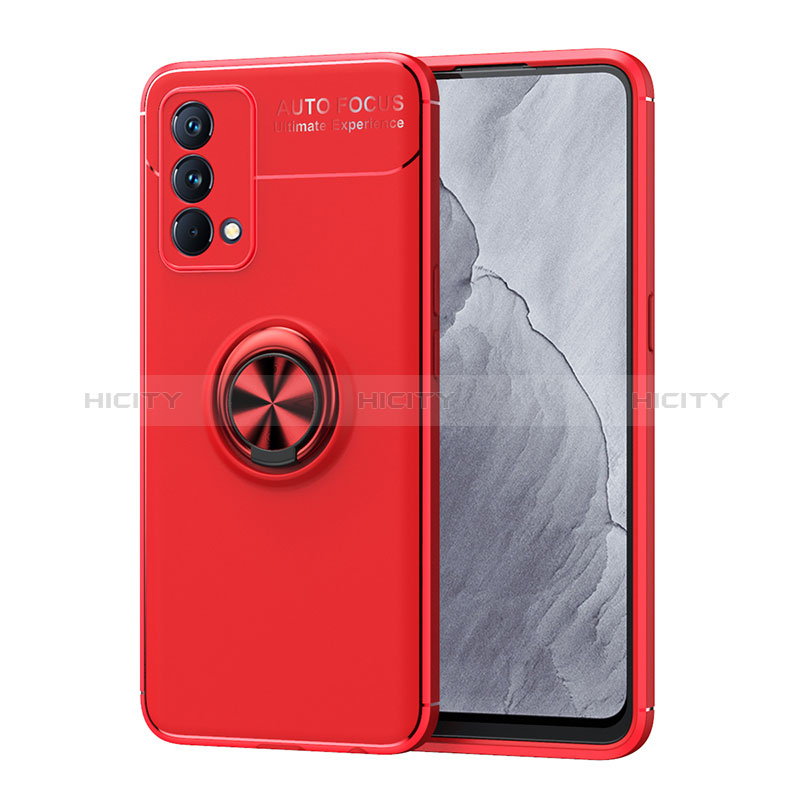 Coque Ultra Fine Silicone Souple Housse Etui avec Support Bague Anneau Aimante Magnetique SD1 pour Realme GT Master 5G Plus