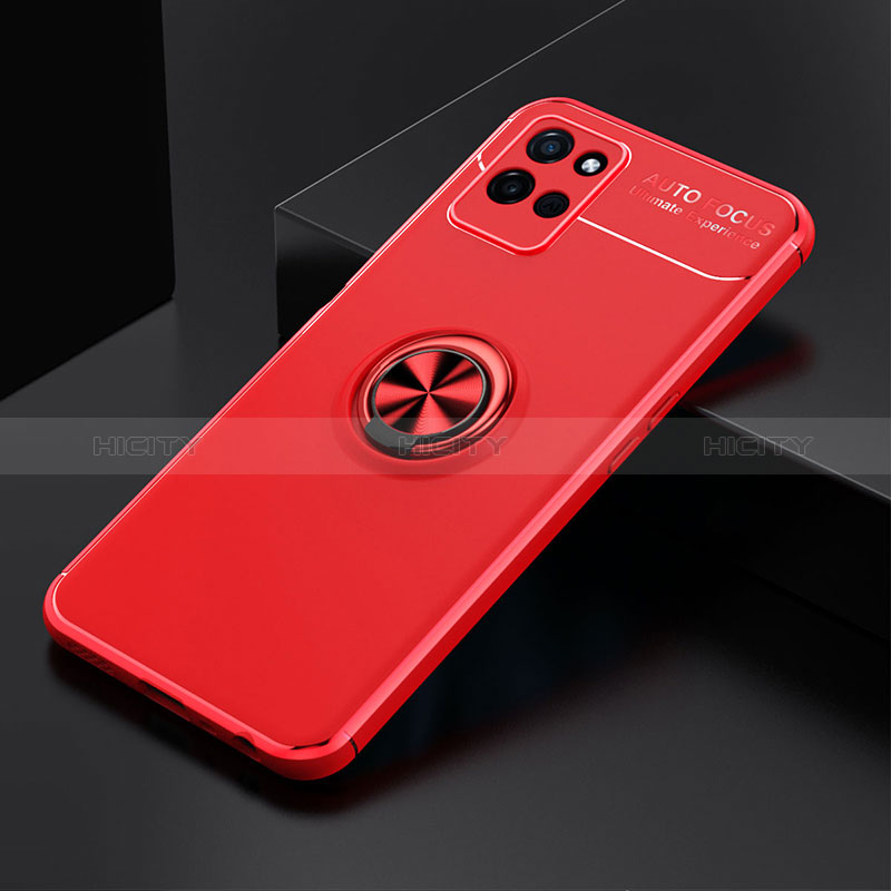 Coque Ultra Fine Silicone Souple Housse Etui avec Support Bague Anneau Aimante Magnetique SD1 pour Realme V11 5G Plus