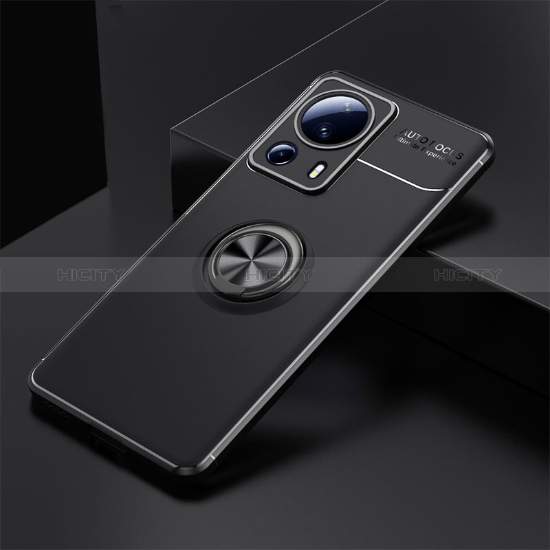 Coque Ultra Fine Silicone Souple Housse Etui avec Support Bague Anneau Aimante Magnetique SD1 pour Xiaomi Civi 2 5G Plus