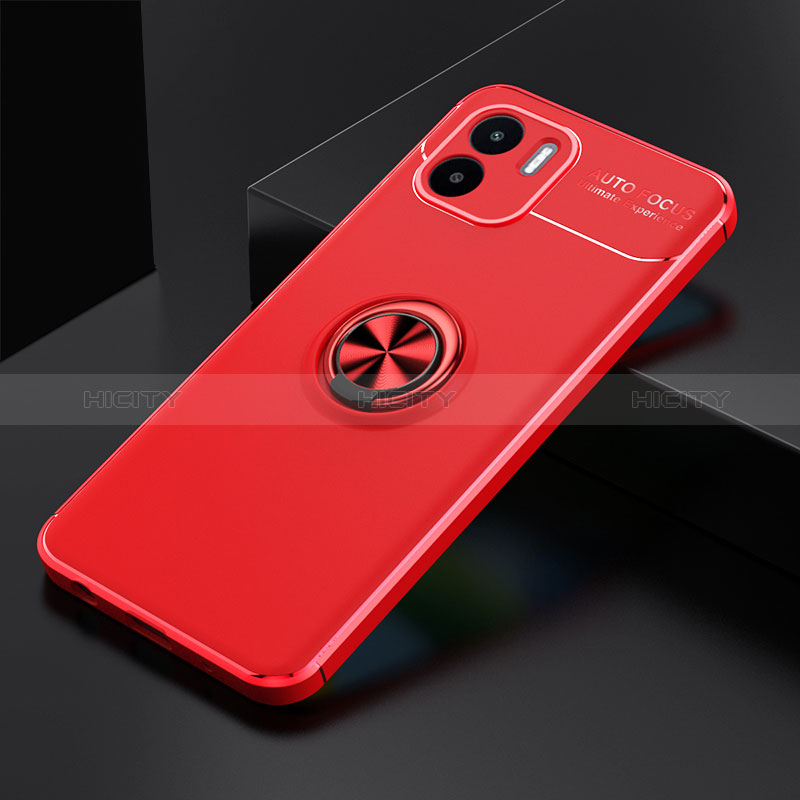 Coque Ultra Fine Silicone Souple Housse Etui avec Support Bague Anneau Aimante Magnetique SD1 pour Xiaomi Poco C51 Plus