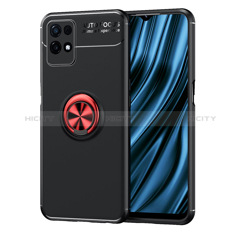 Coque Ultra Fine Silicone Souple Housse Etui avec Support Bague Anneau Aimante Magnetique SD2 pour Realme Narzo 50 4G Plus