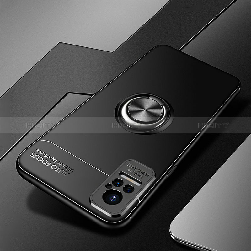 Coque Ultra Fine Silicone Souple Housse Etui avec Support Bague Anneau Aimante Magnetique SD3 pour Xiaomi Civi 1S 5G Plus