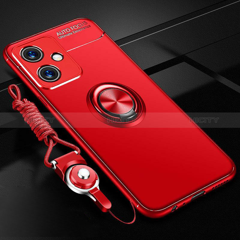 Coque Ultra Fine Silicone Souple Housse Etui avec Support Bague Anneau Aimante Magnetique SD3 pour Xiaomi Redmi Note 12R Pro 5G Plus