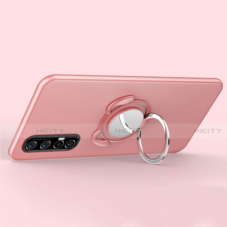 Coque Ultra Fine Silicone Souple Housse Etui avec Support Bague Anneau Aimante Magnetique T01 pour Oppo Find X2 Neo Plus