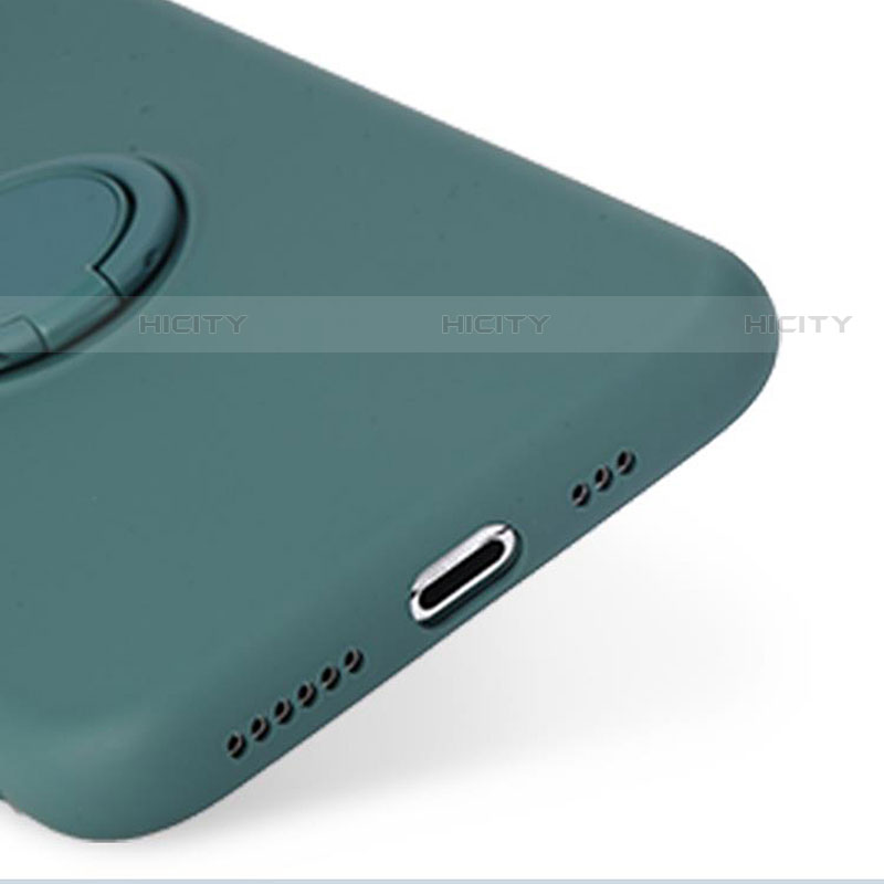 Coque Ultra Fine Silicone Souple Housse Etui avec Support Bague Anneau Aimante Magnetique T01 pour Xiaomi Mi 11 Lite 5G Plus