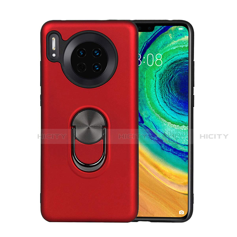 Coque Ultra Fine Silicone Souple Housse Etui avec Support Bague Anneau Aimante Magnetique T03 pour Huawei Mate 30 5G Plus