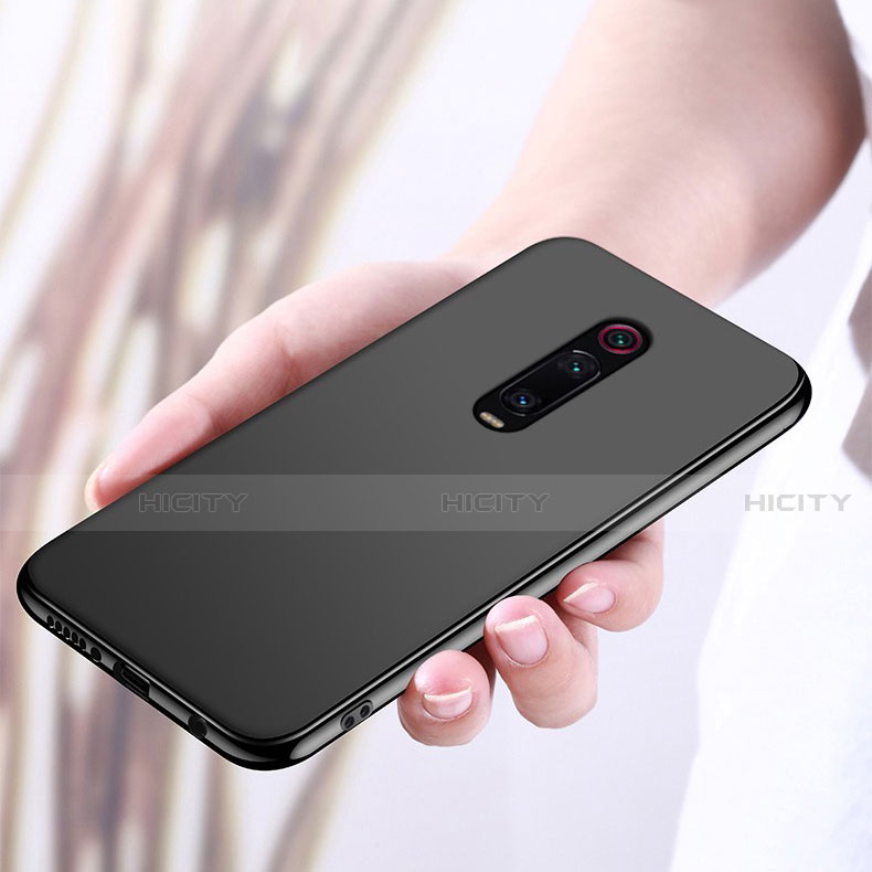 Coque Ultra Fine Silicone Souple Housse Etui avec Support Bague Anneau Aimante Magnetique T03 pour Xiaomi Mi 9T Pro Plus