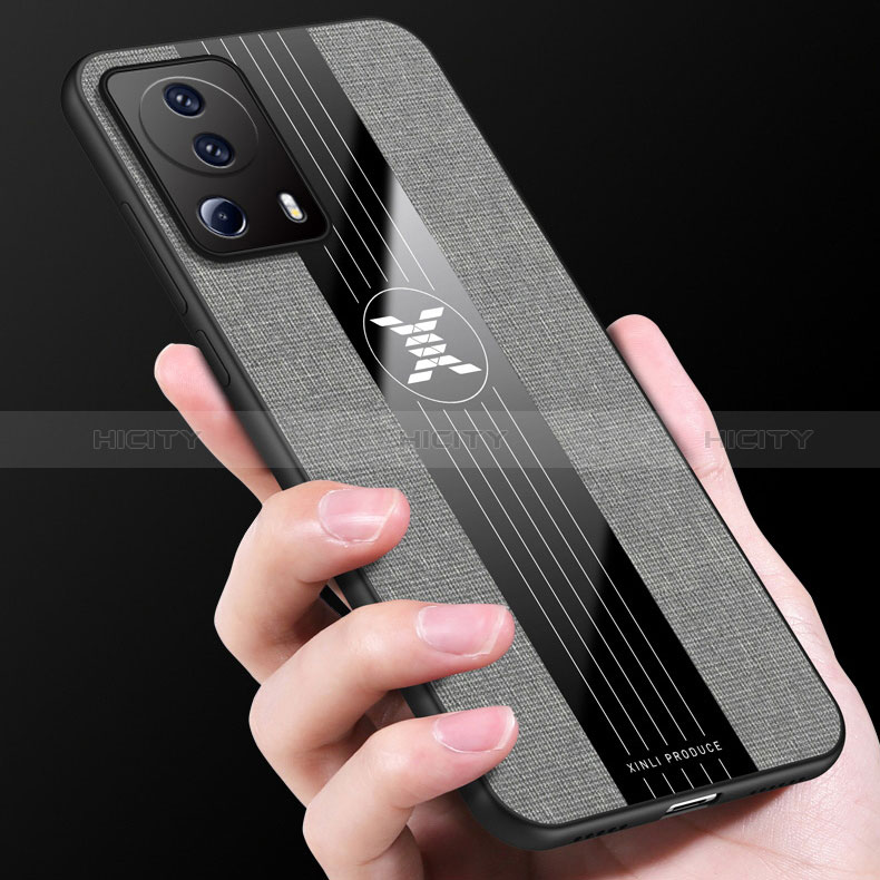 Coque Ultra Fine Silicone Souple Housse Etui avec Support Bague Anneau Aimante Magnetique X01L pour Xiaomi Civi 2 5G Plus