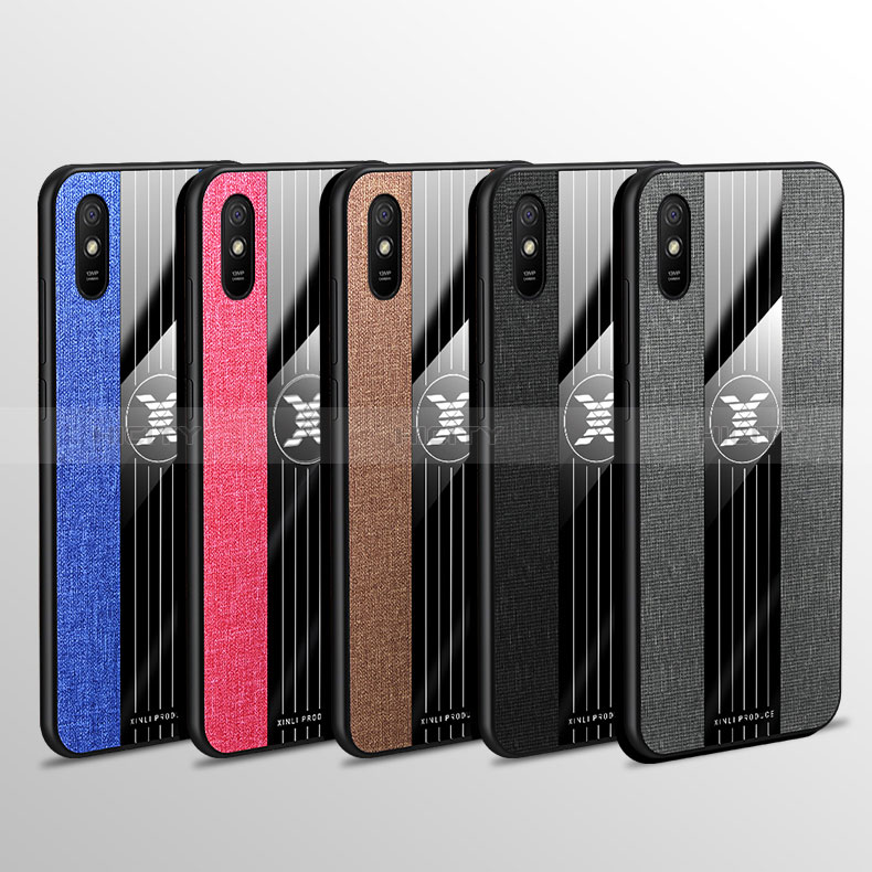 Coque Ultra Fine Silicone Souple Housse Etui avec Support Bague Anneau Aimante Magnetique X01L pour Xiaomi Redmi 9i Plus