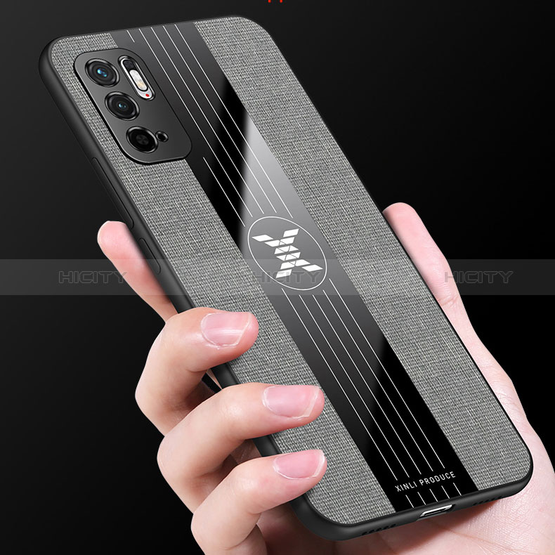 Coque Ultra Fine Silicone Souple Housse Etui avec Support Bague Anneau Aimante Magnetique X01L pour Xiaomi Redmi Note 10T 5G Plus