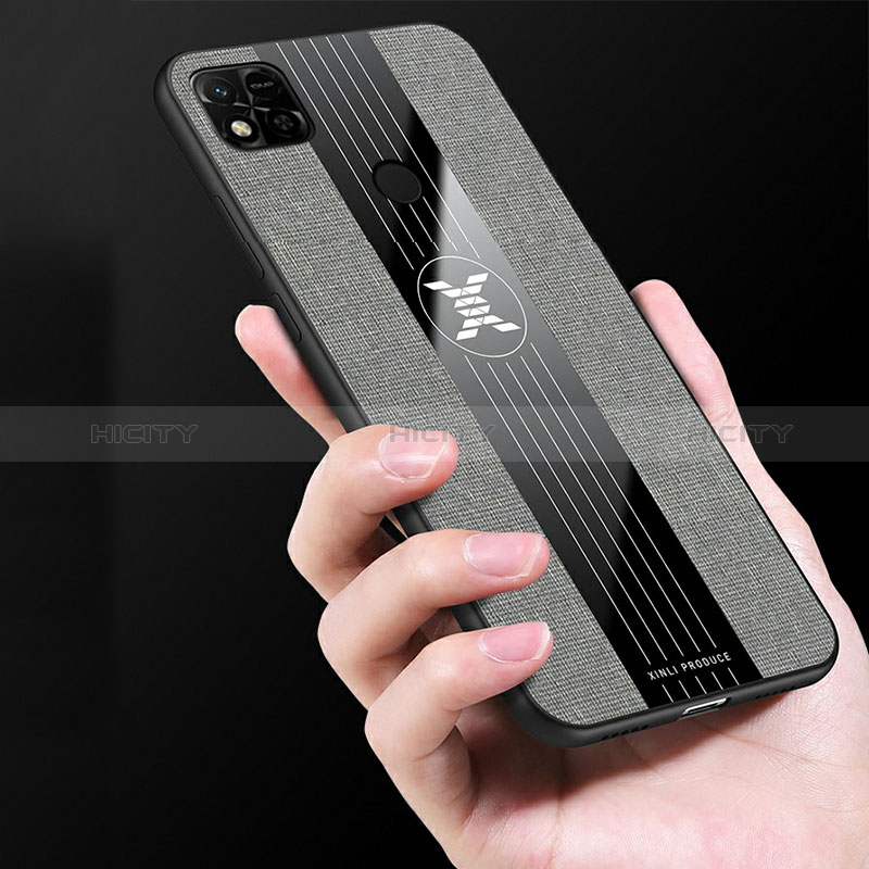 Coque Ultra Fine Silicone Souple Housse Etui avec Support Bague Anneau Aimante Magnetique X03L pour Xiaomi POCO C31 Plus