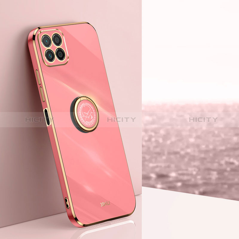 Coque Ultra Fine Silicone Souple Housse Etui avec Support Bague Anneau Aimante Magnetique XL1 pour Huawei Honor X6 5G Plus