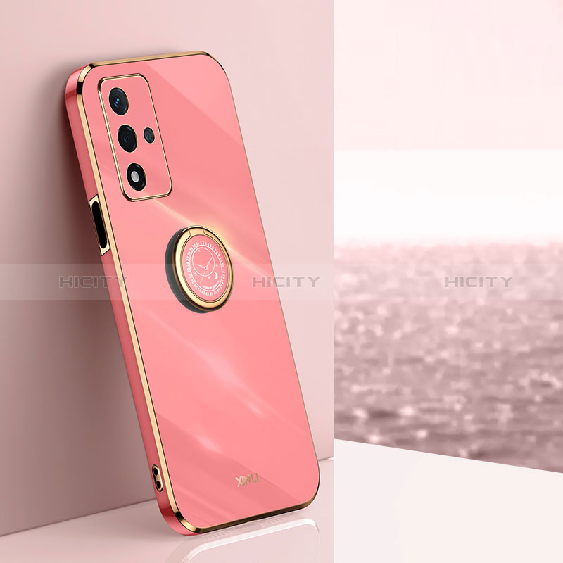 Coque Ultra Fine Silicone Souple Housse Etui avec Support Bague Anneau Aimante Magnetique XL1 pour Oppo A93s 5G Plus