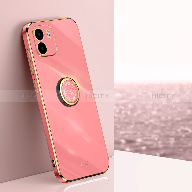 Coque Ultra Fine Silicone Souple Housse Etui avec Support Bague Anneau Aimante Magnetique XL1 pour Xiaomi Poco C50 Plus