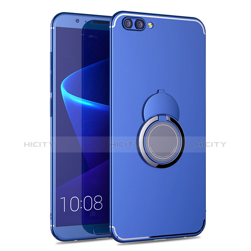 Coque Ultra Fine Silicone Souple Housse Etui avec Support Bague Anneau pour Huawei Honor V10 Plus