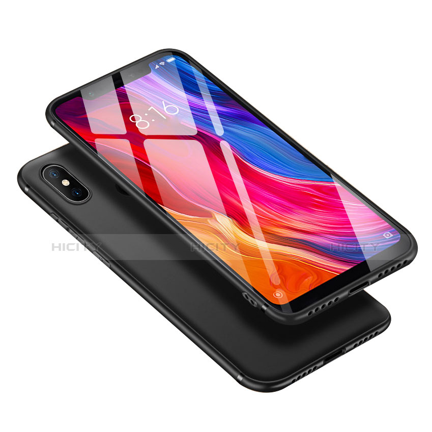 Coque Ultra Fine Silicone Souple Housse Etui avec Support Bague Anneau pour Xiaomi Mi 8 SE Plus