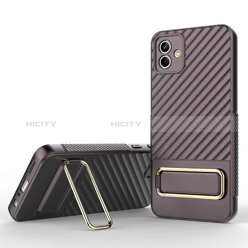 Coque Ultra Fine Silicone Souple Housse Etui avec Support KC1 pour Samsung Galaxy F04 Plus