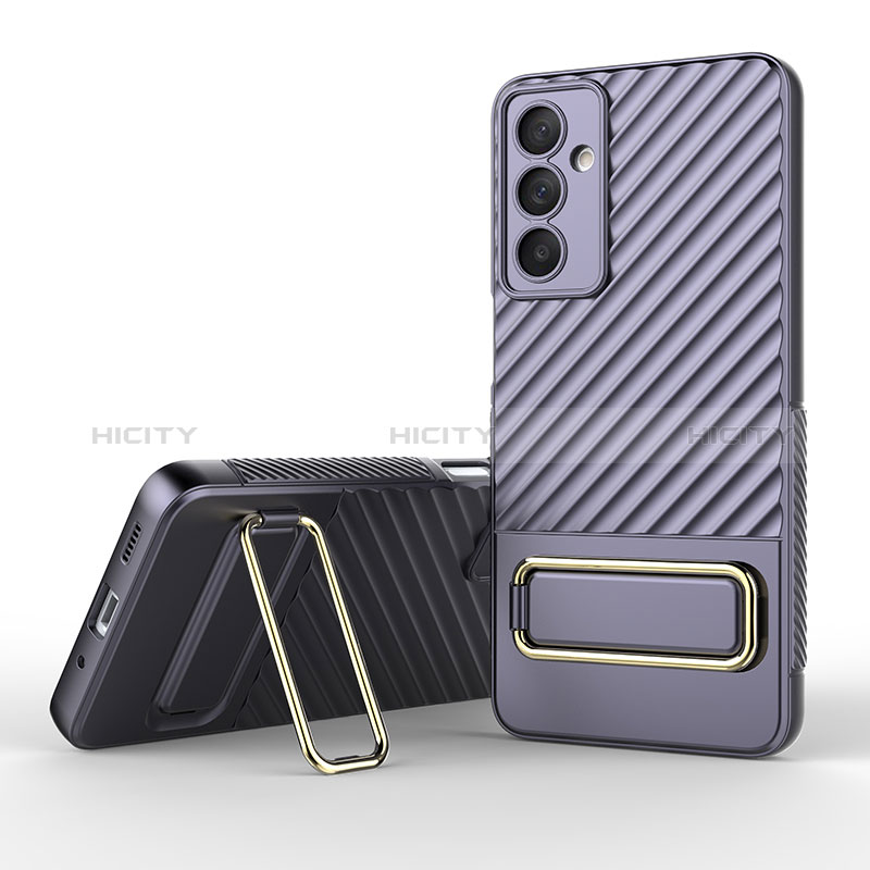 Coque Ultra Fine Silicone Souple Housse Etui avec Support KC1 pour Samsung Galaxy M54 5G Plus