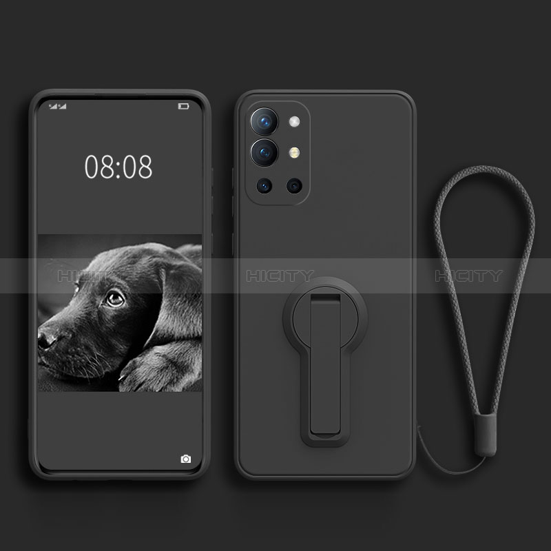 Coque Ultra Fine Silicone Souple Housse Etui avec Support pour OnePlus 9R 5G Plus