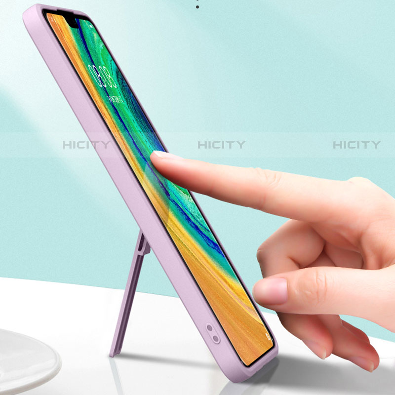 Coque Ultra Fine Silicone Souple Housse Etui avec Support pour Xiaomi Mi 12S 5G Plus