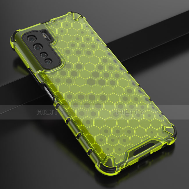 Coque Ultra Fine Silicone Souple Housse Etui C01 pour Huawei Nova 7 SE 5G Vert Plus