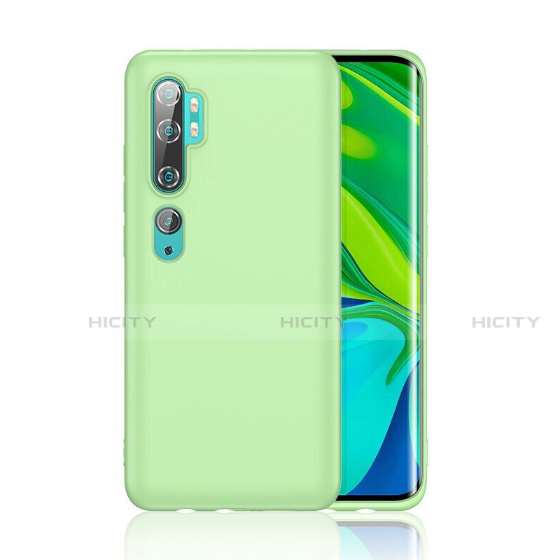 Coque Ultra Fine Silicone Souple Housse Etui C01 pour Xiaomi Mi Note 10 Pro Vert Plus