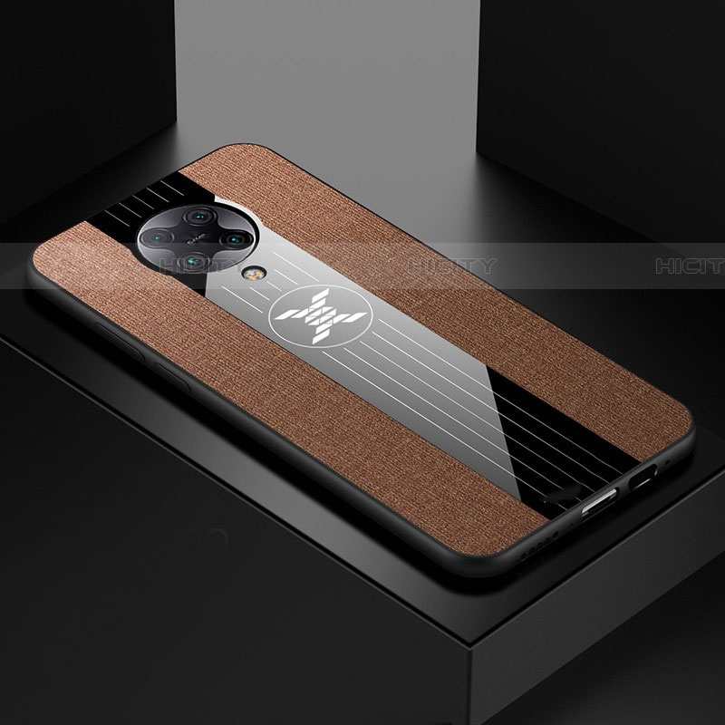 Coque Ultra Fine Silicone Souple Housse Etui C01 pour Xiaomi Poco F2 Pro Marron Plus