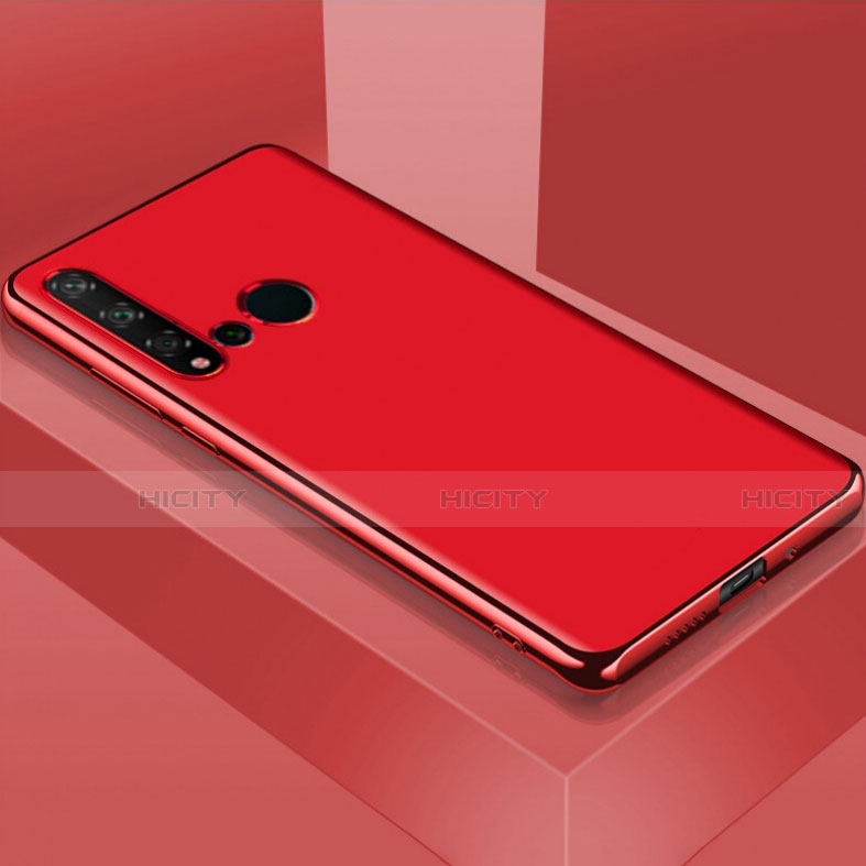 Coque Ultra Fine Silicone Souple Housse Etui C02 pour Huawei P20 Lite (2019) Rouge Plus