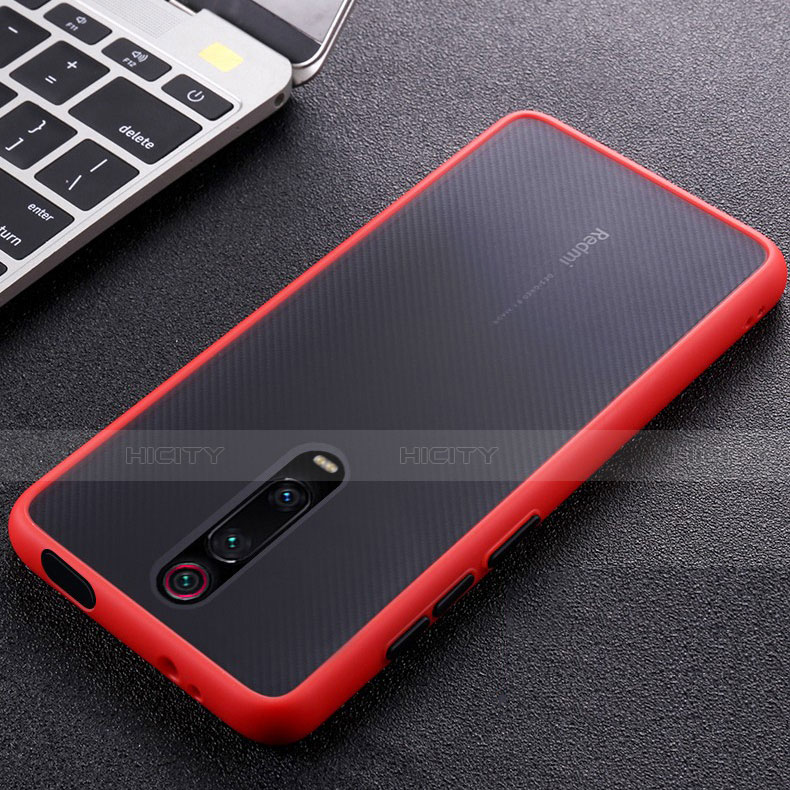 Coque Ultra Fine Silicone Souple Housse Etui C05 pour Xiaomi Mi 9T Pro Rouge Plus