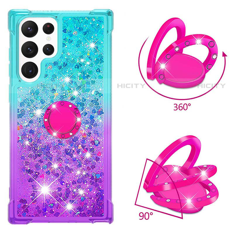 Coque Ultra Fine Silicone Souple Housse Etui Degrade Y04B pour Samsung Galaxy S22 Ultra 5G Plus