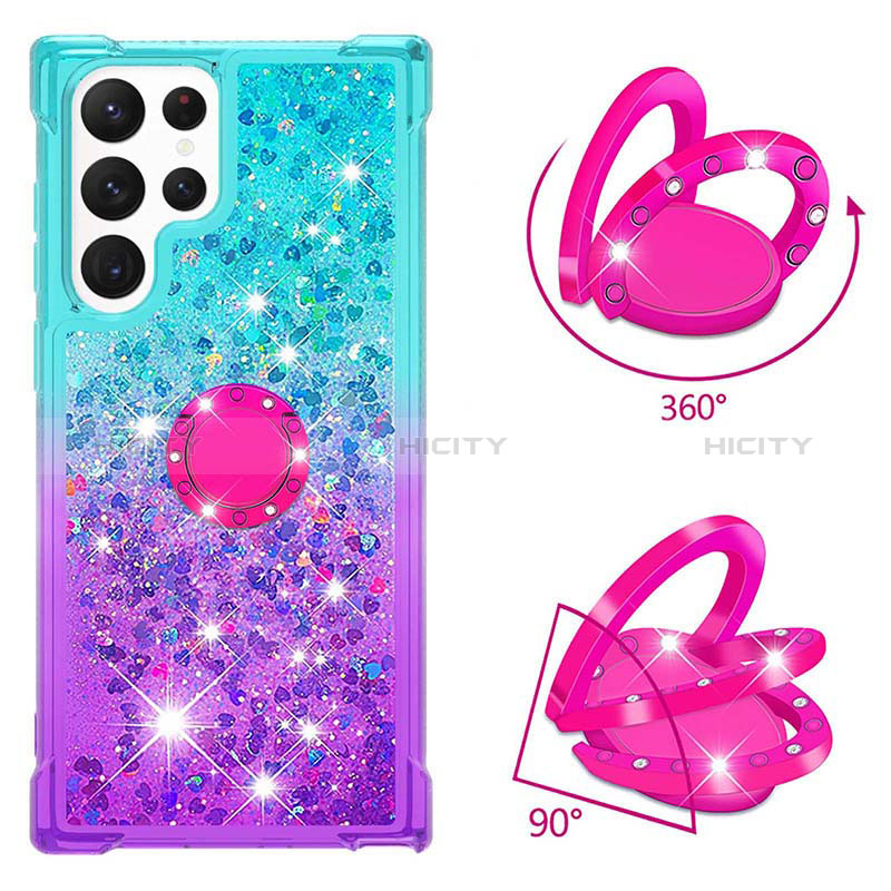 Coque Ultra Fine Silicone Souple Housse Etui Degrade Y04B pour Samsung Galaxy S24 Ultra 5G Plus