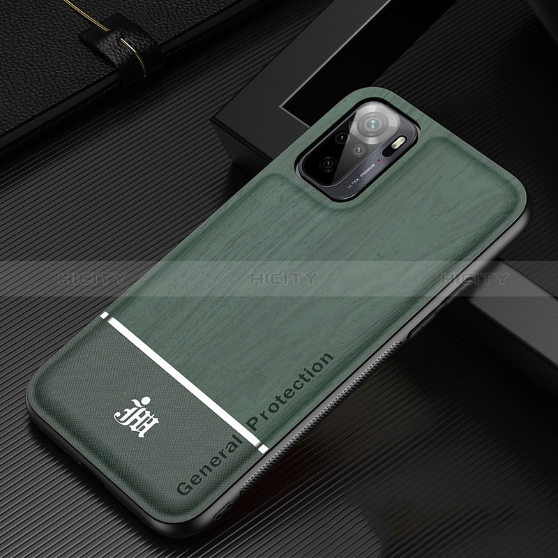 Coque Ultra Fine Silicone Souple Housse Etui JM1 pour Xiaomi Redmi Note 10 4G Vert Plus