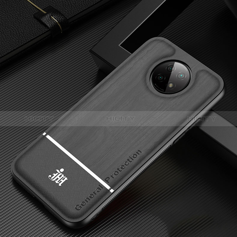 Coque Ultra Fine Silicone Souple Housse Etui JM1 pour Xiaomi Redmi Note 9T 5G Noir Plus