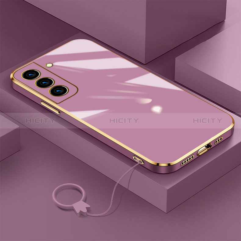 Coque Ultra Fine Silicone Souple Housse Etui M01 pour Samsung Galaxy S24 5G Violet Plus