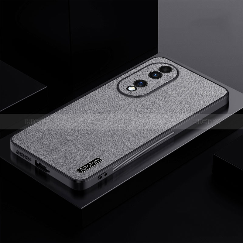 Coque Ultra Fine Silicone Souple Housse Etui PB1 pour Huawei Honor 70 5G Gris Plus