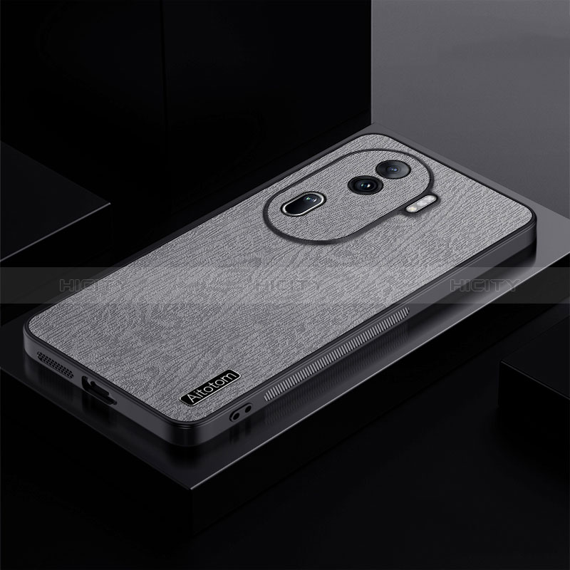 Coque Ultra Fine Silicone Souple Housse Etui PB1 pour Oppo Reno11 Pro 5G Gris Plus