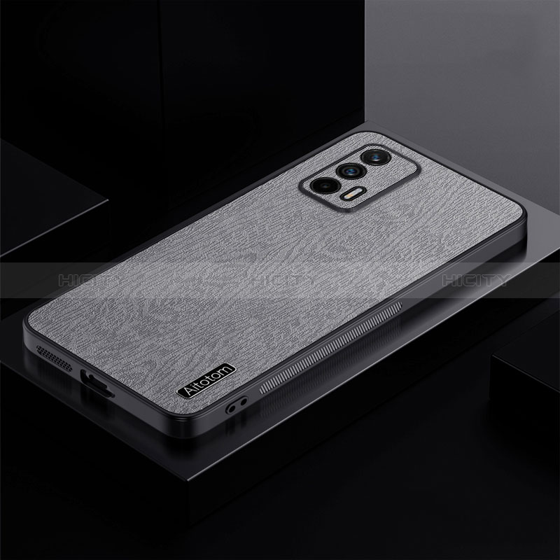 Coque Ultra Fine Silicone Souple Housse Etui PB1 pour Realme GT 5G Gris Plus