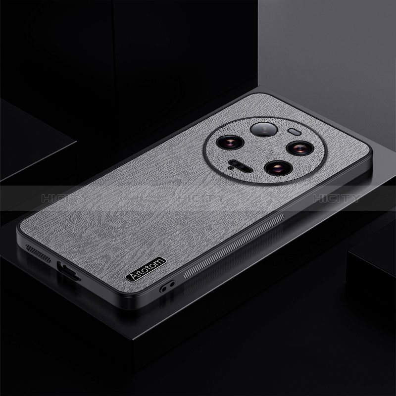 Coque Ultra Fine Silicone Souple Housse Etui PB1 pour Xiaomi Mi 13 Ultra 5G Gris Plus