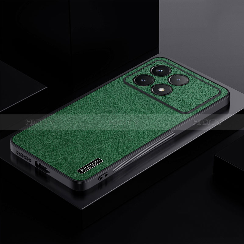 Coque Ultra Fine Silicone Souple Housse Etui PB1 pour Xiaomi Redmi K70 5G Vert Plus