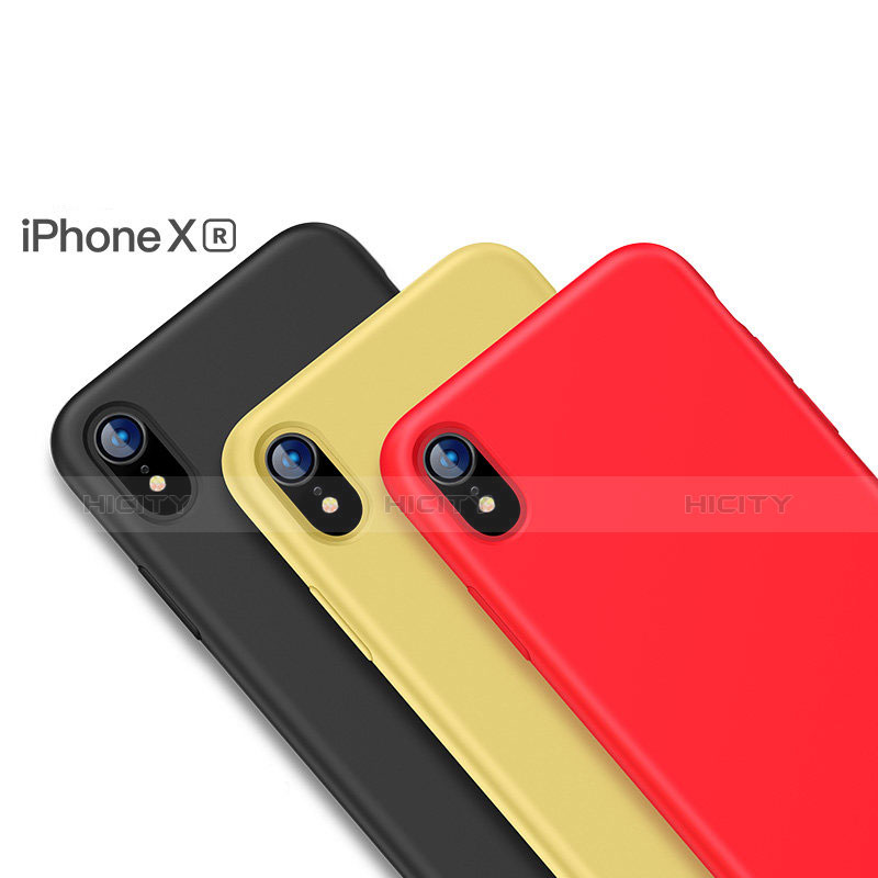 Coque Ultra Fine Silicone Souple Housse Etui S01 pour Apple iPhone XR Plus