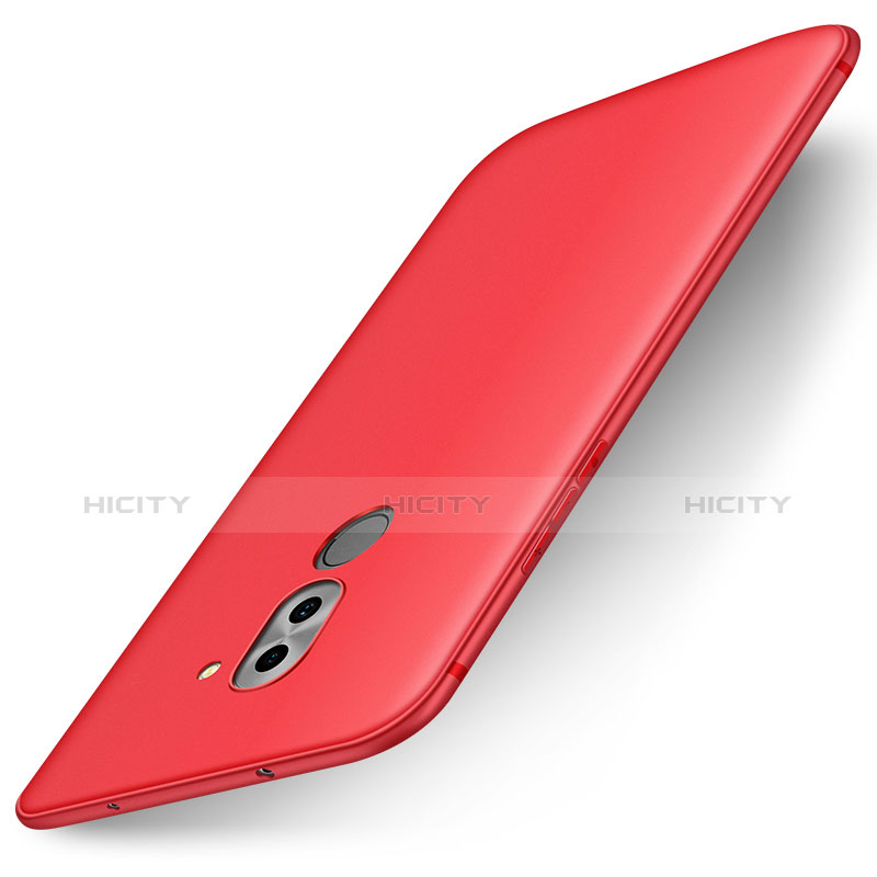 Coque Ultra Fine Silicone Souple Housse Etui S01 pour Huawei Honor 6X Rouge Plus